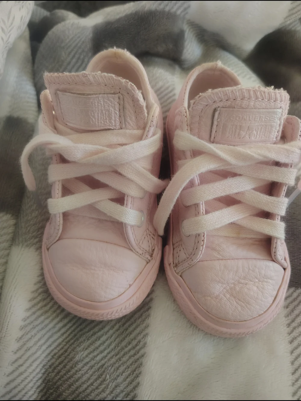 Kids Pink Leather Sneakers – Casual Everyday Shoes